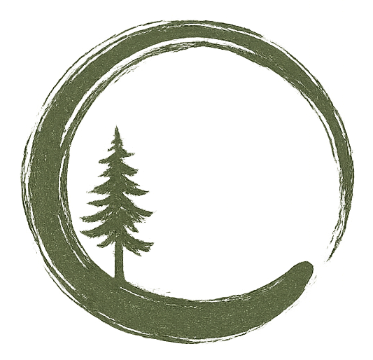 Logo of 'The Gentle Wild' with a tree inside a circular design on a white background
